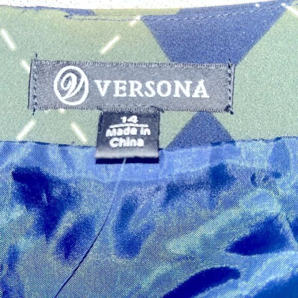 Nwt Versona lined plaid mini skirt - Picture 3 of 5